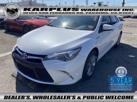 2017 Toyota Camry Hybrid for sale at Karplus Warehouse in Pacoima CA