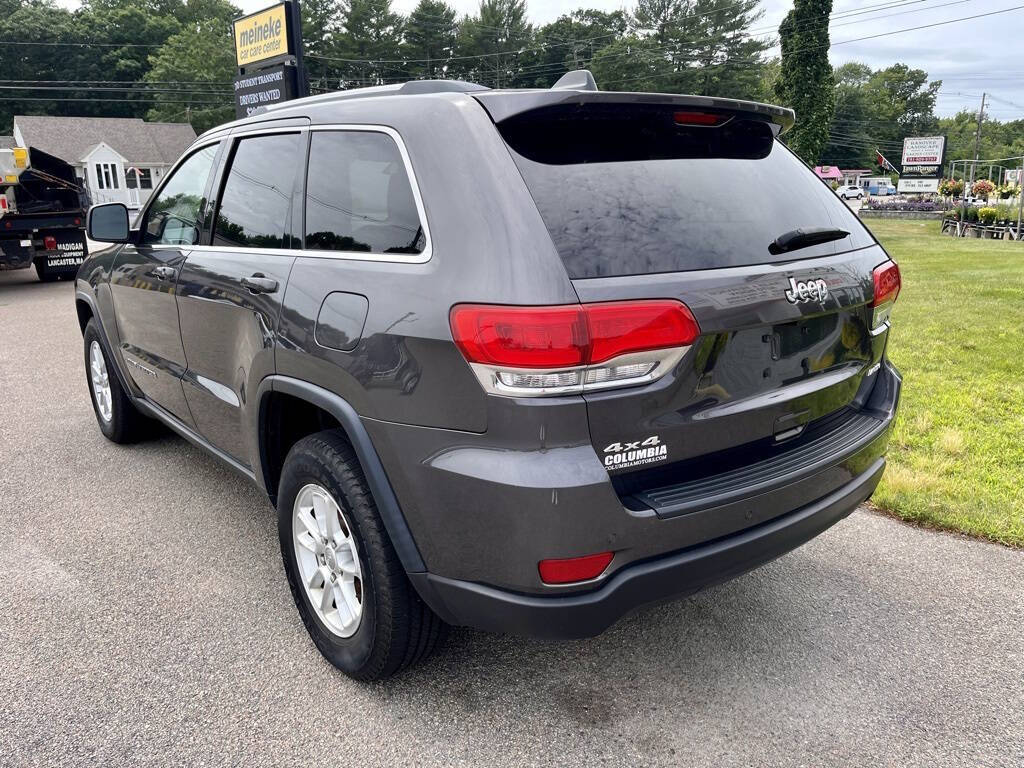 2019 Jeep Grand Cherokee for sale at Dave Delaney's Columbia Motors in Hanover, MA