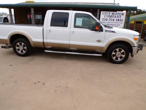 2011 Ford F-250 Super Duty for sale at CITY MOTOR COMPANY in Waco TX