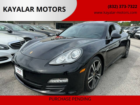 2013 Porsche Panamera for sale at KAYALAR MOTORS in Houston TX