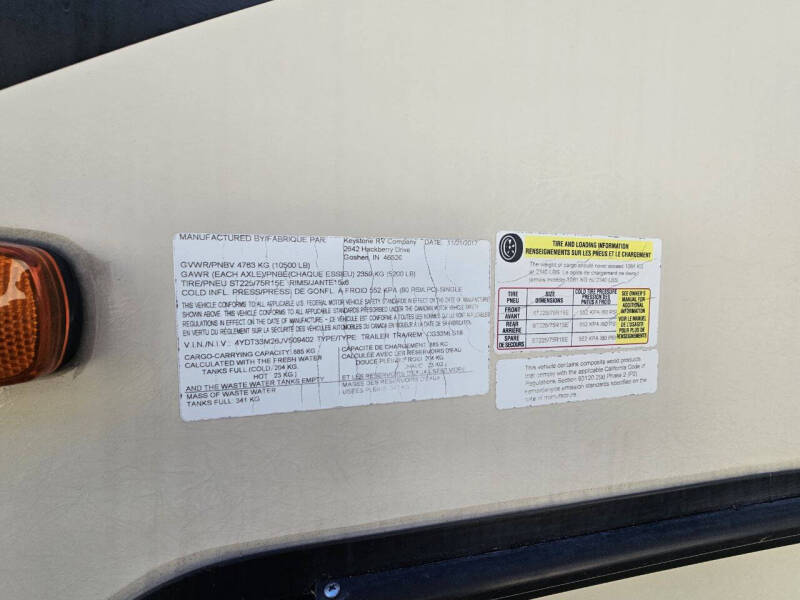 2018 Keystone RV Cougar X Lite