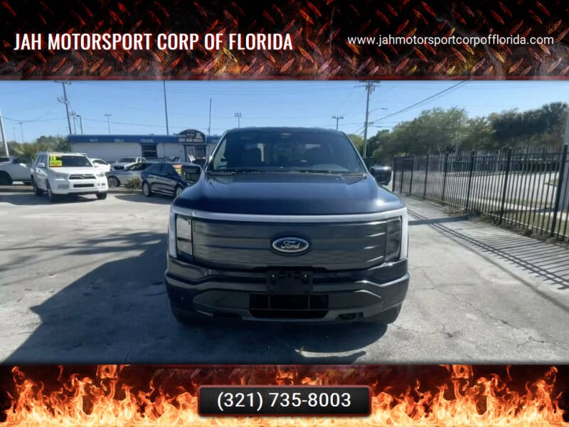 2022 Ford F-150 Lightning for sale at JAH MOTORSPORT CORP OF FLORIDA in Cocoa FL