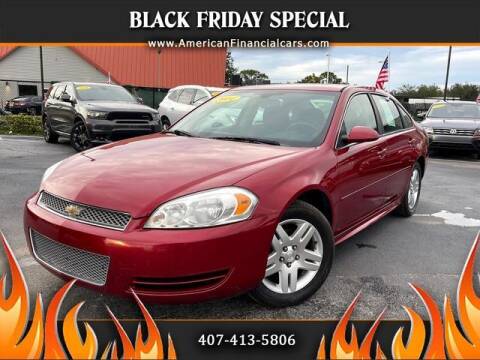 2014 Chevrolet Impala Limited for sale at American Financial Cars in Orlando FL