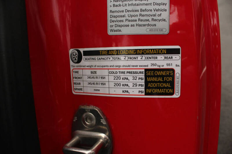 2008 Audi TT 3.2 quattro