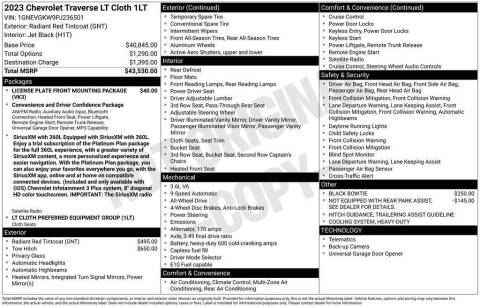 2023 Chevrolet Traverse LT Cloth