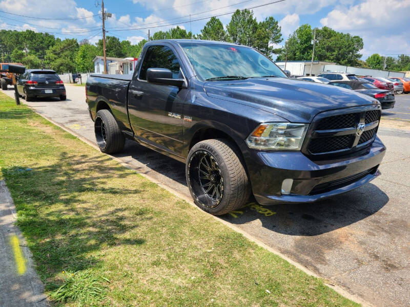 2013 RAM 1500 for sale at Mandingo's Automotive & Sales LLC in Snellville GA