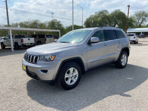 2017 Jeep Grand Cherokee for sale at Bostick's Auto & Truck Sales LLC in Brownwood TX