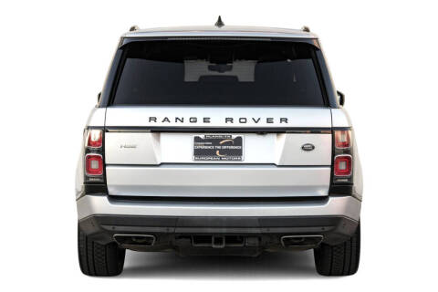 2018 Land Rover Range Rover HSE