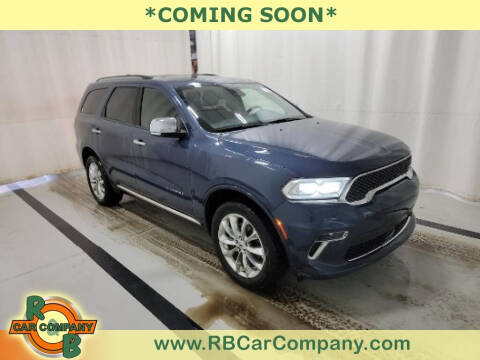 2021 Dodge Durango for sale at R & B Car Co in Warsaw IN
