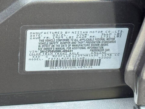 2021 Nissan Kicks S