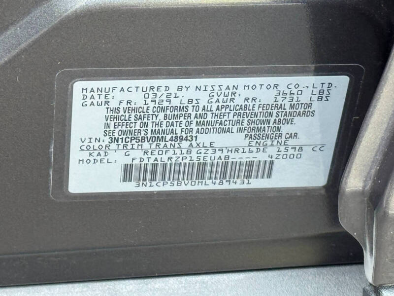 2021 Nissan Kicks S