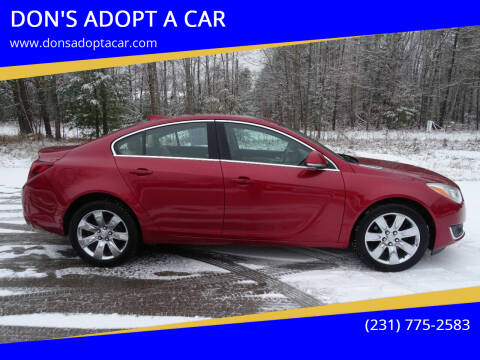 2015 Buick Regal for sale at DON'S ADOPT A CAR in Cadillac MI