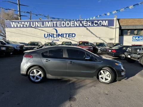 2013 Chevrolet Volt for sale at Unlimited Auto Sales in Denver CO