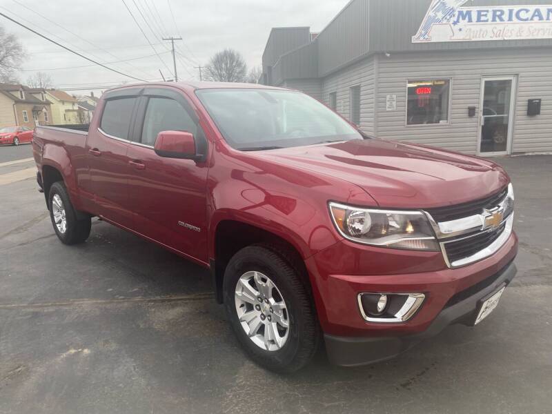 2019 Chevrolet Colorado for sale at AMERICAN AUTO SALES AND SERVICE in Marshfield WI