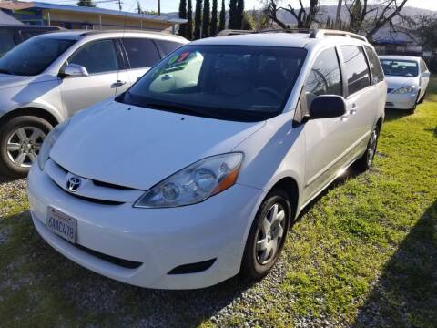 2007 Toyota Sienna for sale at SAVALAN AUTO SALES in Gilroy CA