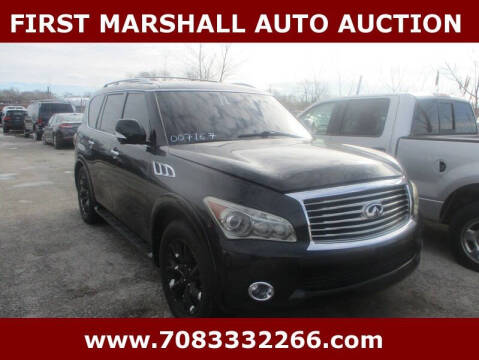 2011 Infiniti QX56 for sale at First Marshall Auto Auction in Harvey IL