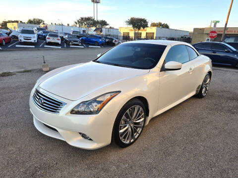 2012 Infiniti G37 Convertible for sale at Image Auto Sales in Dallas TX