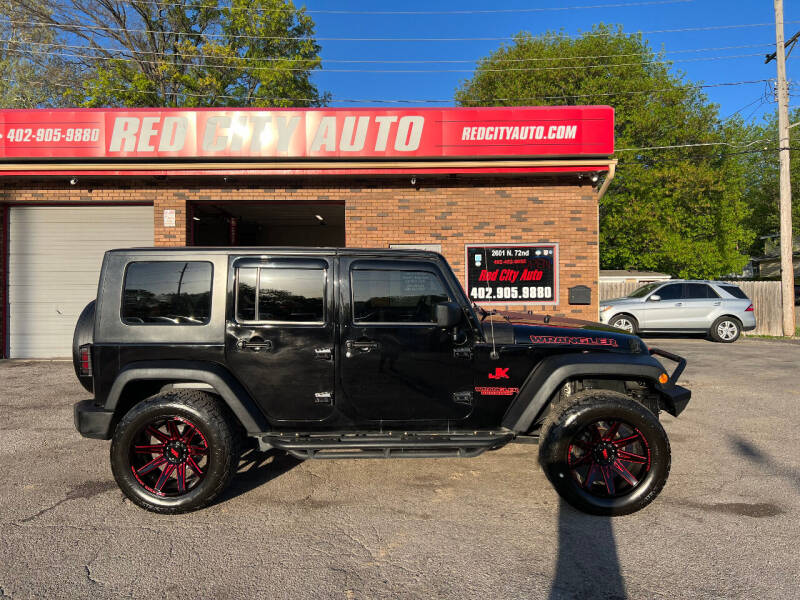 2010 Jeep Wrangler Unlimited for sale at Red City  Auto in Omaha NE