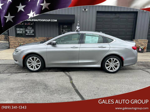 2015 Chrysler 200 for sale at GALES AUTO GROUP in Saginaw MI