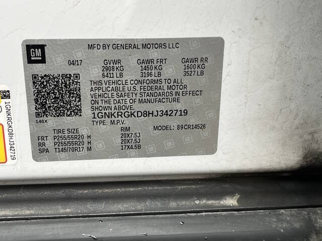 2017 Chevrolet Traverse LT