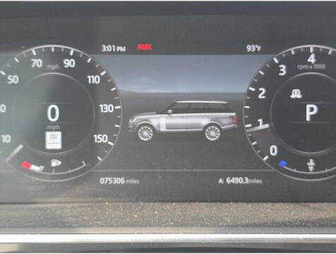 2019 Land Rover Range Rover HSE