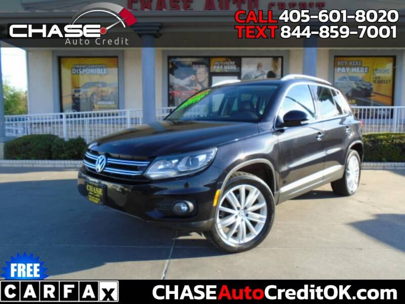 2016 Volkswagen Tiguan for sale at Chase Auto Credit in Oklahoma City OK