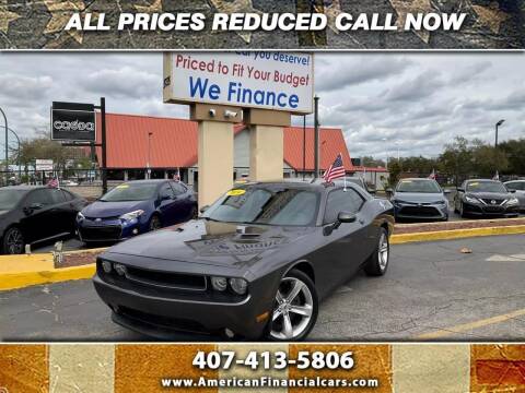 2014 Dodge Challenger for sale at American Financial Cars in Orlando FL