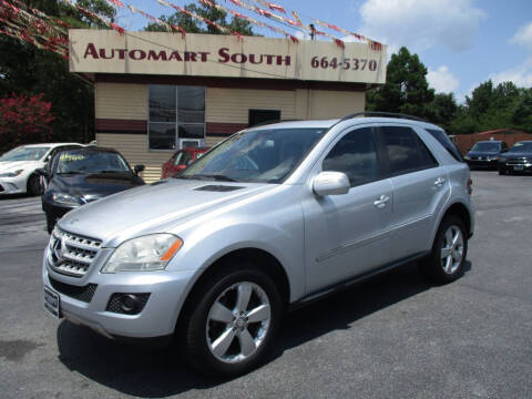 2009 Mercedes-Benz M-Class for sale at Automart South in Alabaster AL