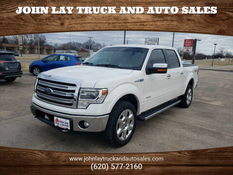 2013 Ford F-150 for sale at John Lay Truck and Auto Sales in Independence KS