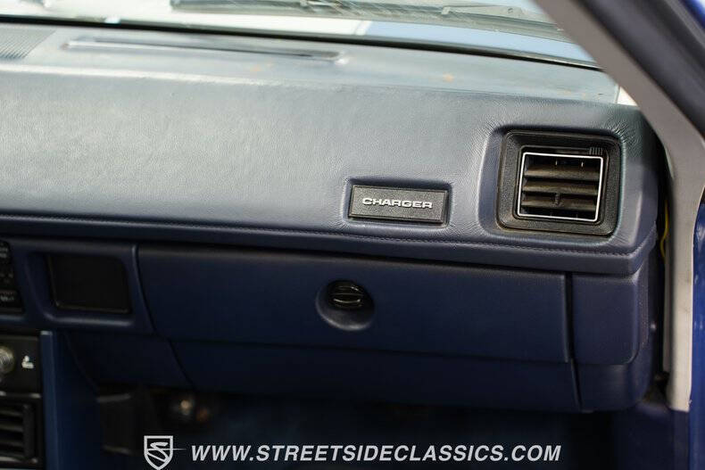 1986 Dodge Charger Shelby Turbo