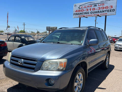 2007 Toyota Highlander for sale at Carz R Us LLC in Mesa AZ
