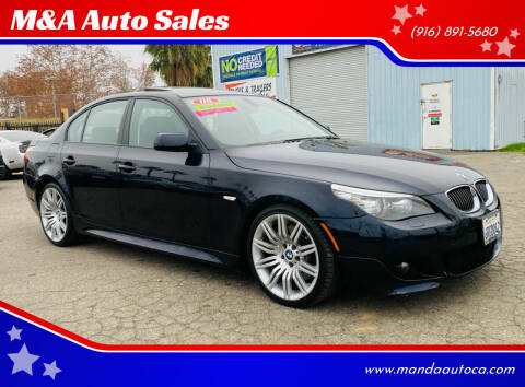 2008 BMW 5 Series for sale at M&A Auto Sales in Sacramento CA