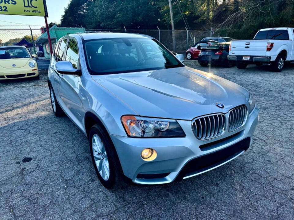 2013 BMW X3 for sale at ICars Motors LLC in Gainesville, GA