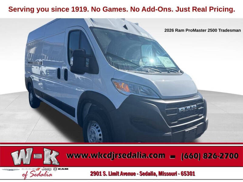 2026 RAM ProMaster