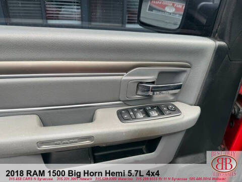 2018 RAM 1500 Big Horn