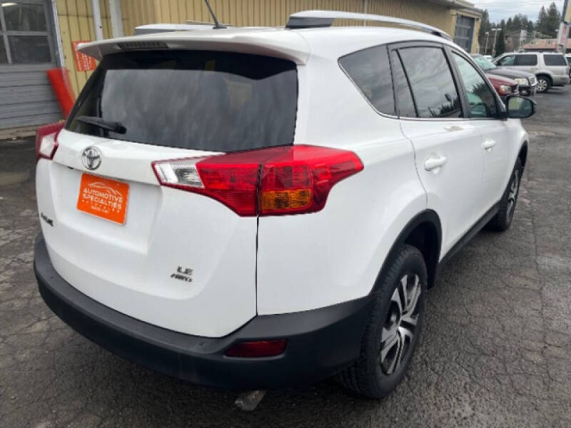 2015 Toyota RAV4 LE