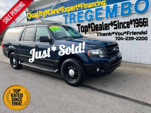 2015 Ford Expedition EL for sale at TREGEMBO MOTORS in Bentleyville PA