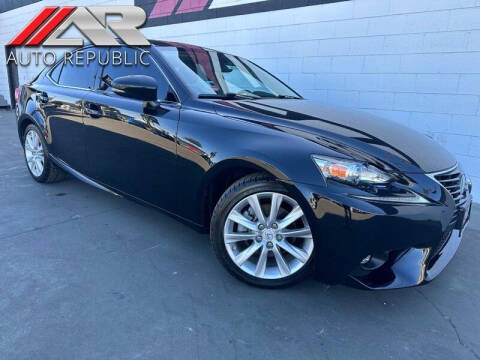 2015 Lexus IS 250 for sale at Auto Republic Fullerton in Fullerton CA
