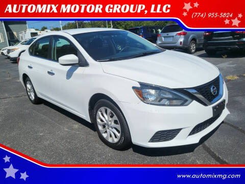2018 Nissan Sentra for sale at AUTOMIX MOTOR GROUP, LLC in Swansea MA