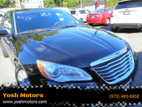 2013 Chrysler 200 for sale at Yosh Motors in Newark NJ