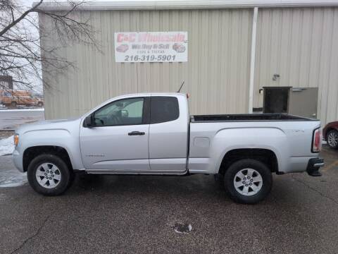 2016 GMC Canyon for sale at C & C Wholesale in Cleveland OH