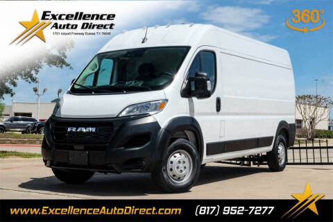 2023 RAM ProMaster for sale at Excellence Auto Direct in Euless TX