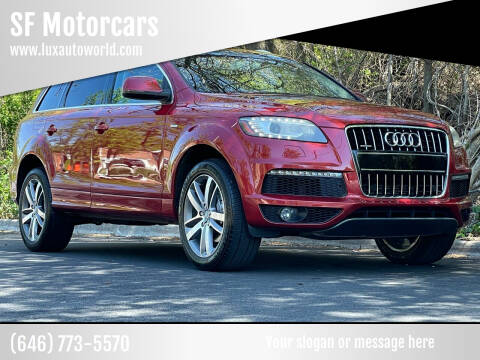 2011 Audi Q7 for sale at SF Motorcars in Staten Island NY