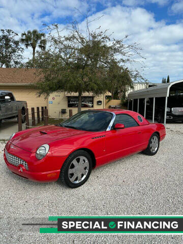 2003 Ford Thunderbird for sale at Billy Ballew Motorsports LLC in Daytona Beach FL