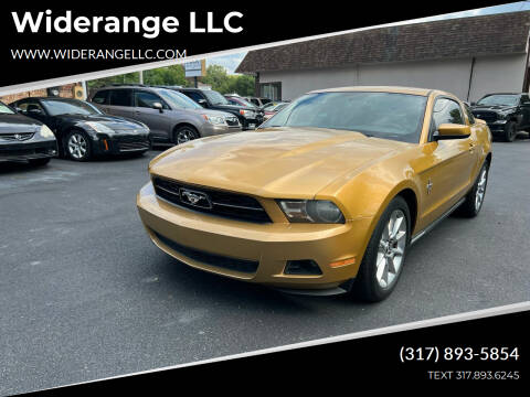 2010 Ford Mustang for sale at Widerange LLC in Greenwood IN