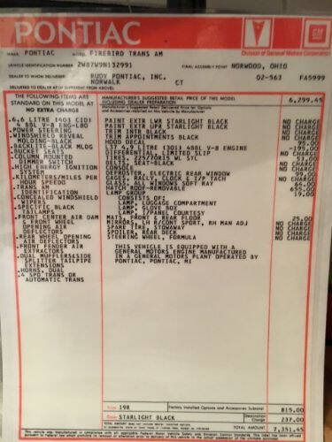 1979 Pontiac Trans Am