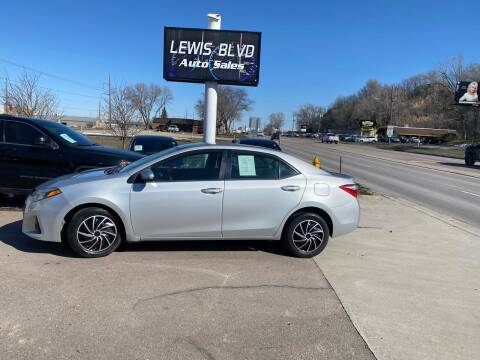 2014 Toyota Corolla for sale at Lewis Blvd Auto Sales in Sioux City IA