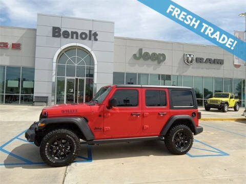 2022 Jeep Wrangler Unlimited for sale at Benoit Wheelmart in Leesville LA