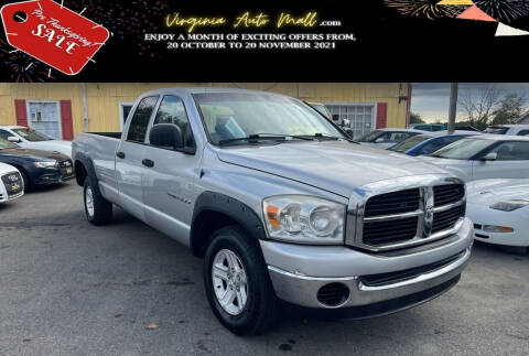 2007 Dodge Ram Pickup 1500 for sale at Virginia Auto Mall in Woodford VA