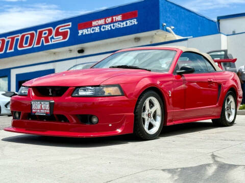 1999 Ford Mustang SVT Cobra for sale at Discount Motors in Pueblo CO